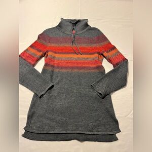 Krimson Klover Cotton Silk Blend Sweater Womens S Tunic Apres Ski